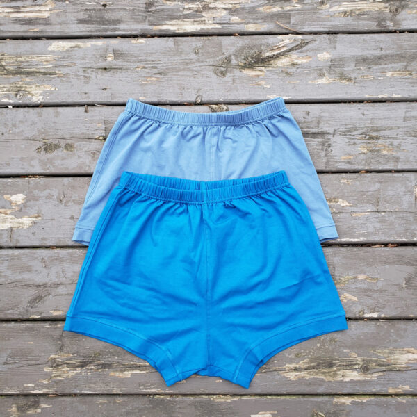 cobalt blue iyengar yoga shorts