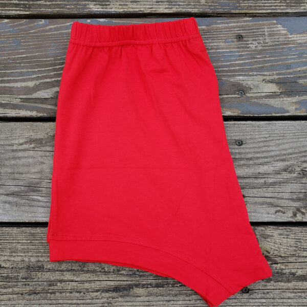 fire red iyengar yoga shorts